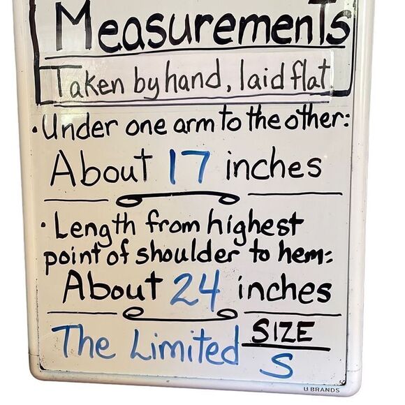 The Limited black and white print ruffle front sleeveless semi sheer S - Picture 14 of 14